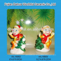 2016 polyresin weihnachtsdekoration, polyresin weihnachtsdorf mit polyresin monkey figurine